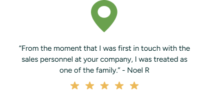From the moment that I was first in touch with the sales personnel at your company, I was treated as one of the family